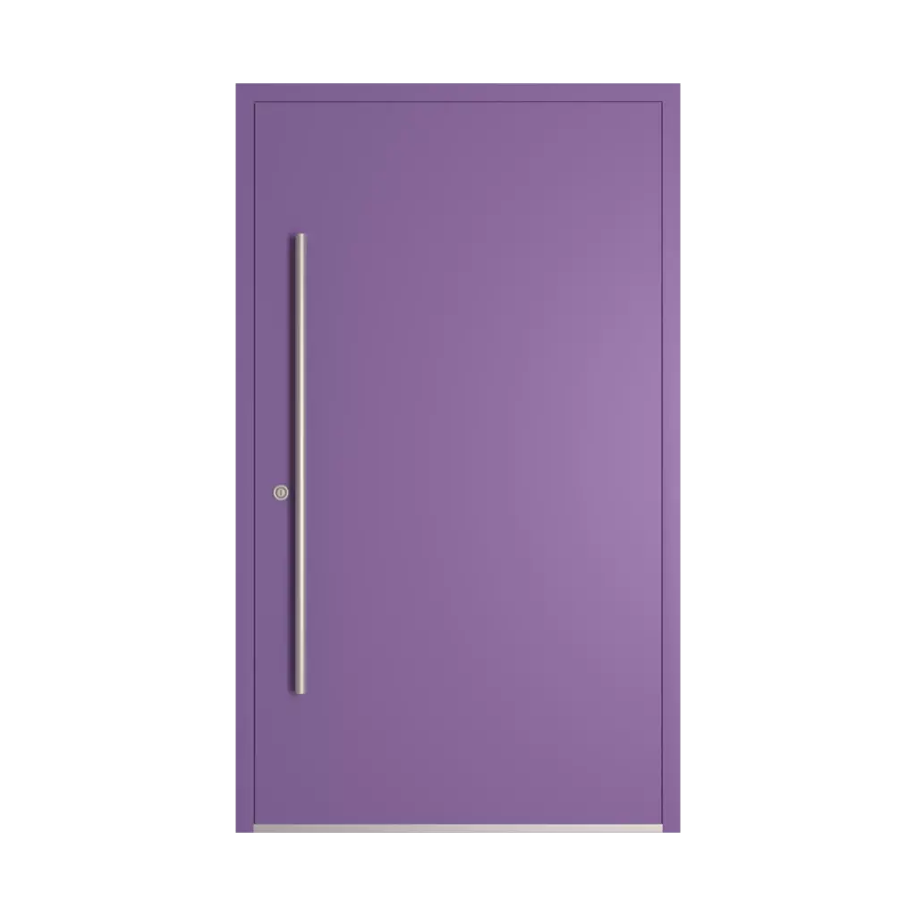 RAL 4005 Blue lilac products pvc-entry-doors    