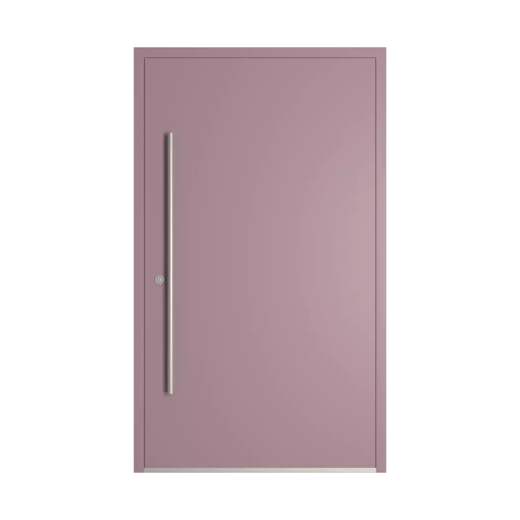 RAL 4009 Pastel violet entry-doors models-of-door-fillings dindecor gl08  