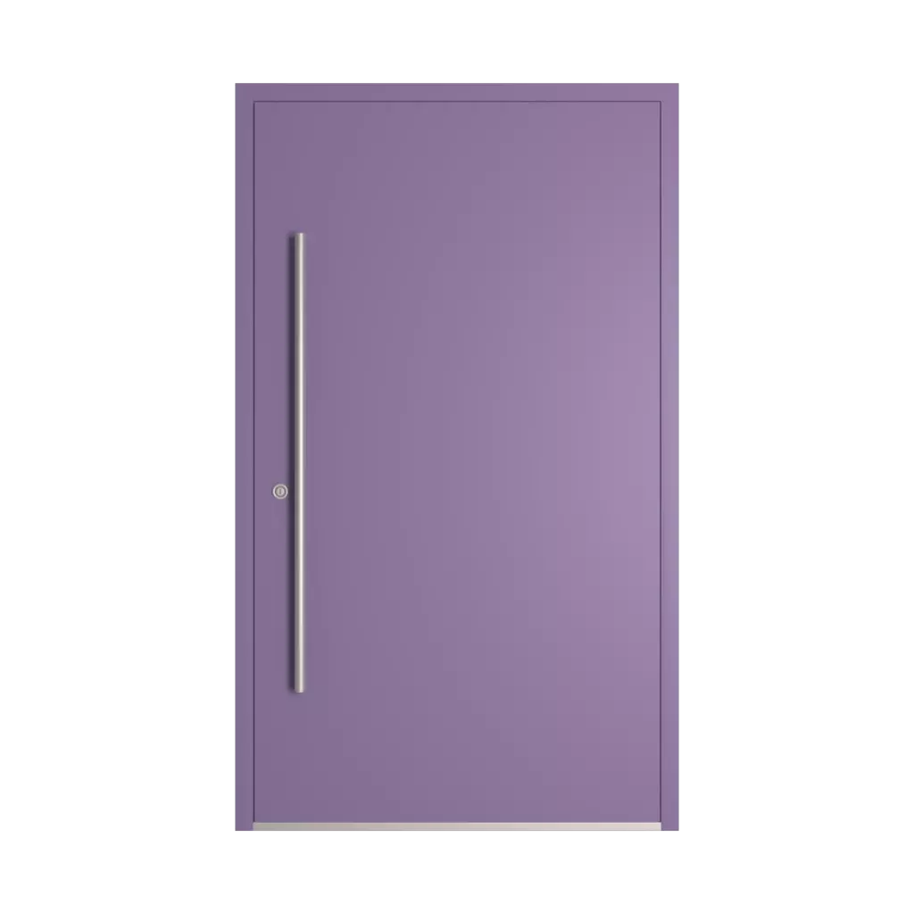 RAL 4011 Pearl violet entry-doors models-of-door-fillings dindecor sl01  