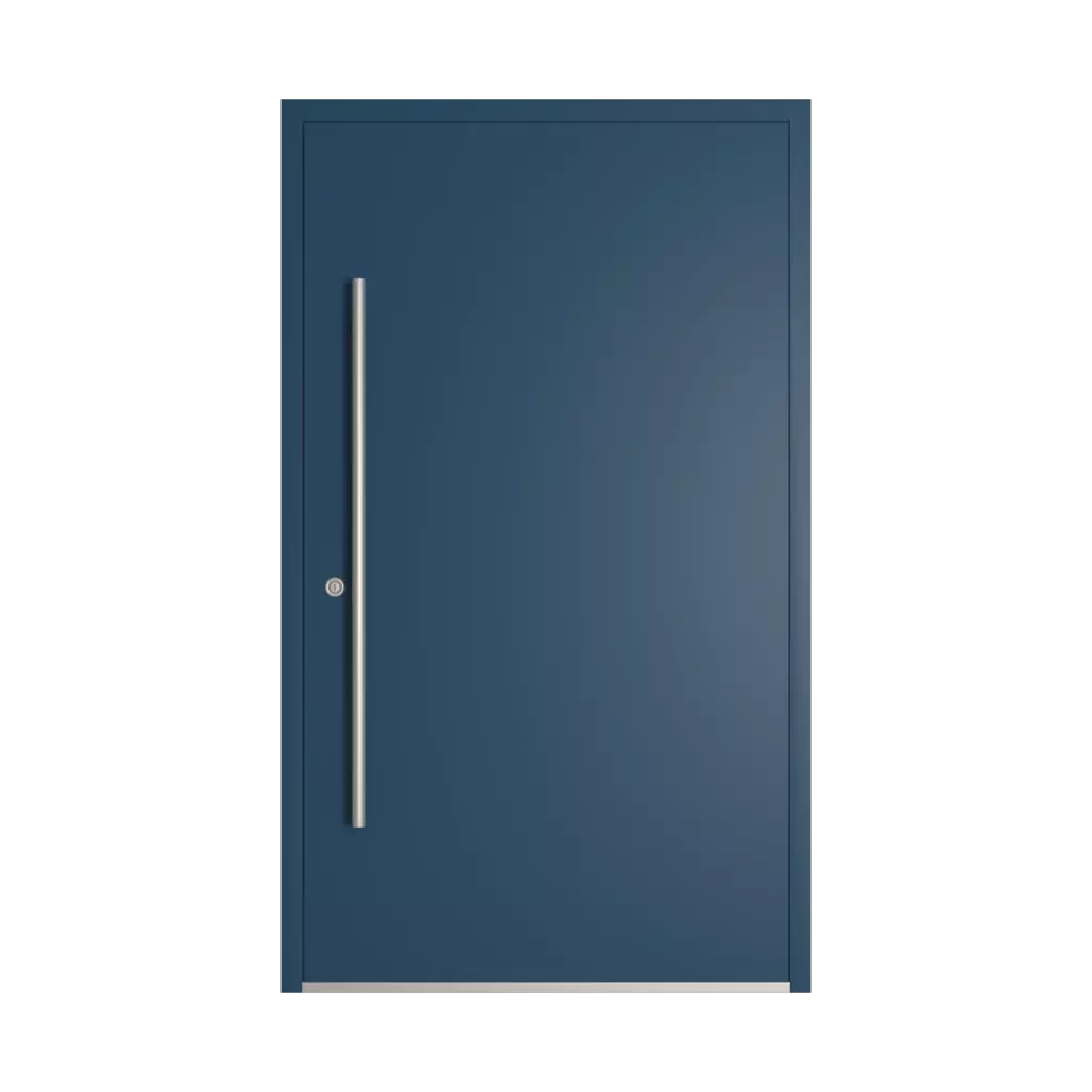 RAL 5001 Green blue products pvc-entry-doors    