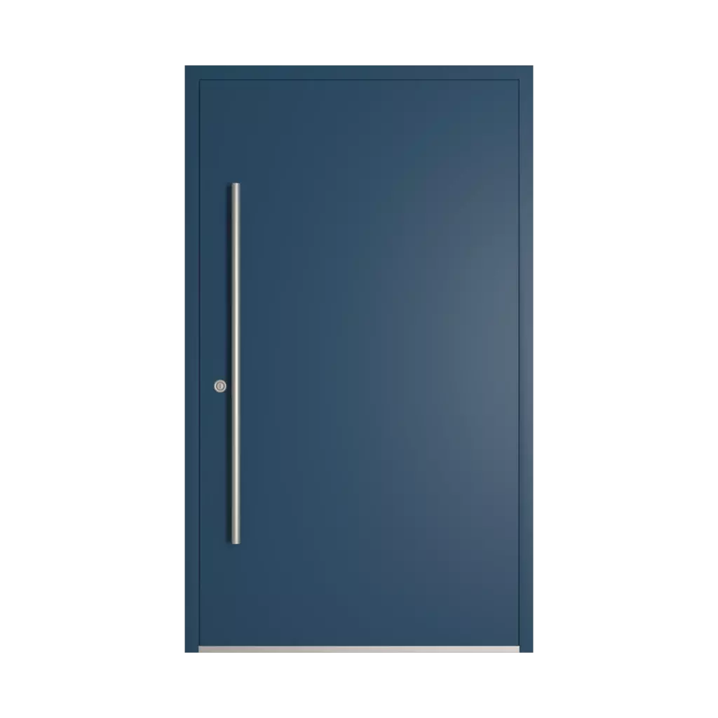 RAL 5001 Green blue entry-doors models-of-door-fillings dindecor 6120-pwz  