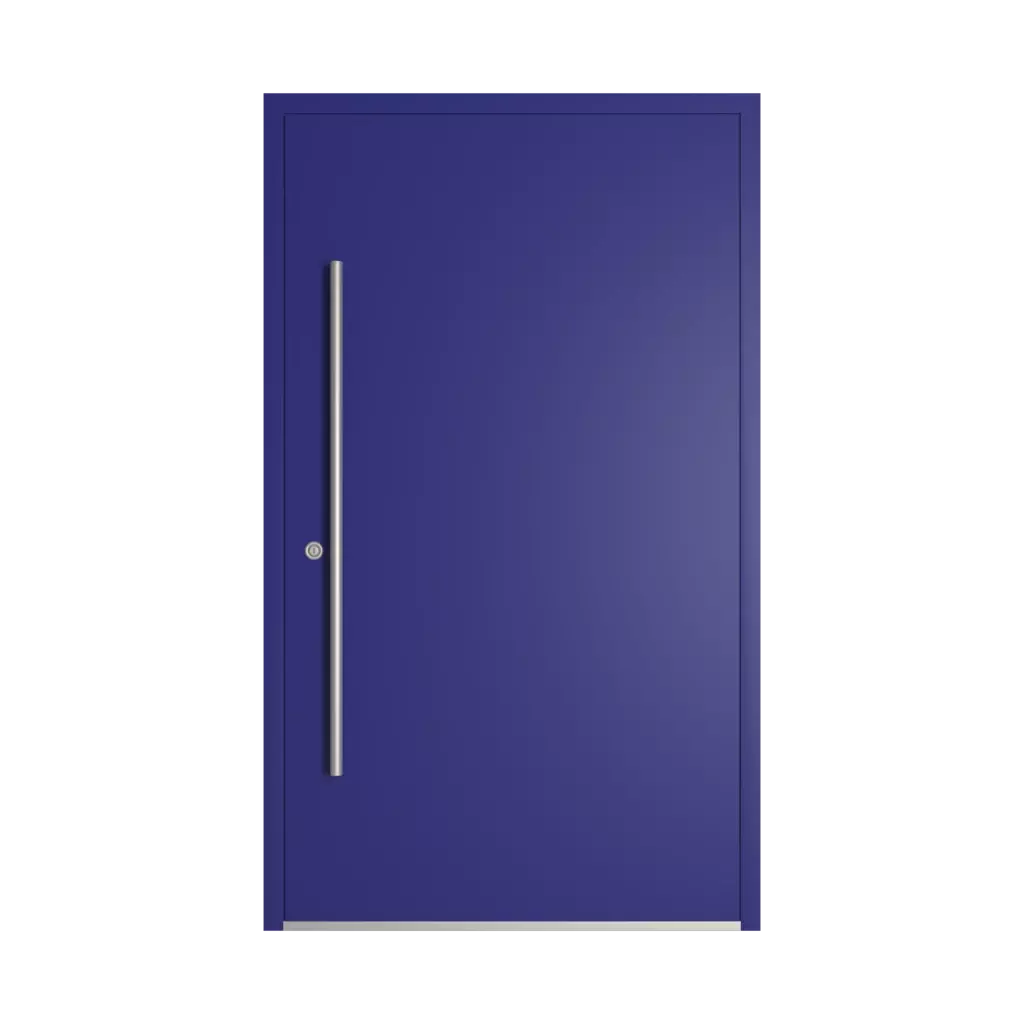 RAL 5002 Ultramarine blue entry-doors models-of-door-fillings dindecor cl20  