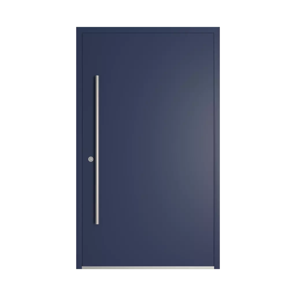 RAL 5003 Sapphire blue products pvc-entry-doors    