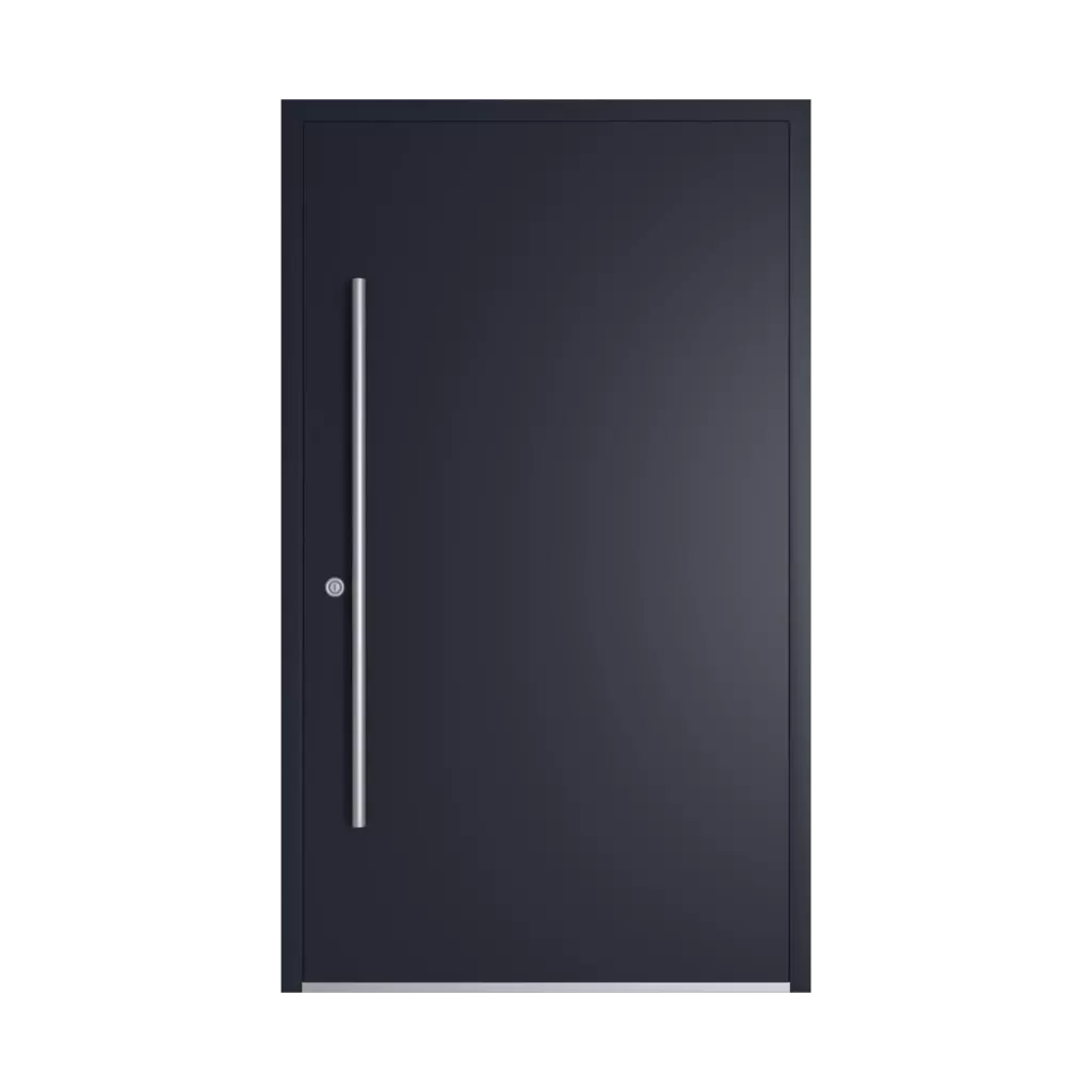 RAL 5004 Black blue entry-doors models-of-door-fillings dindecor be04  