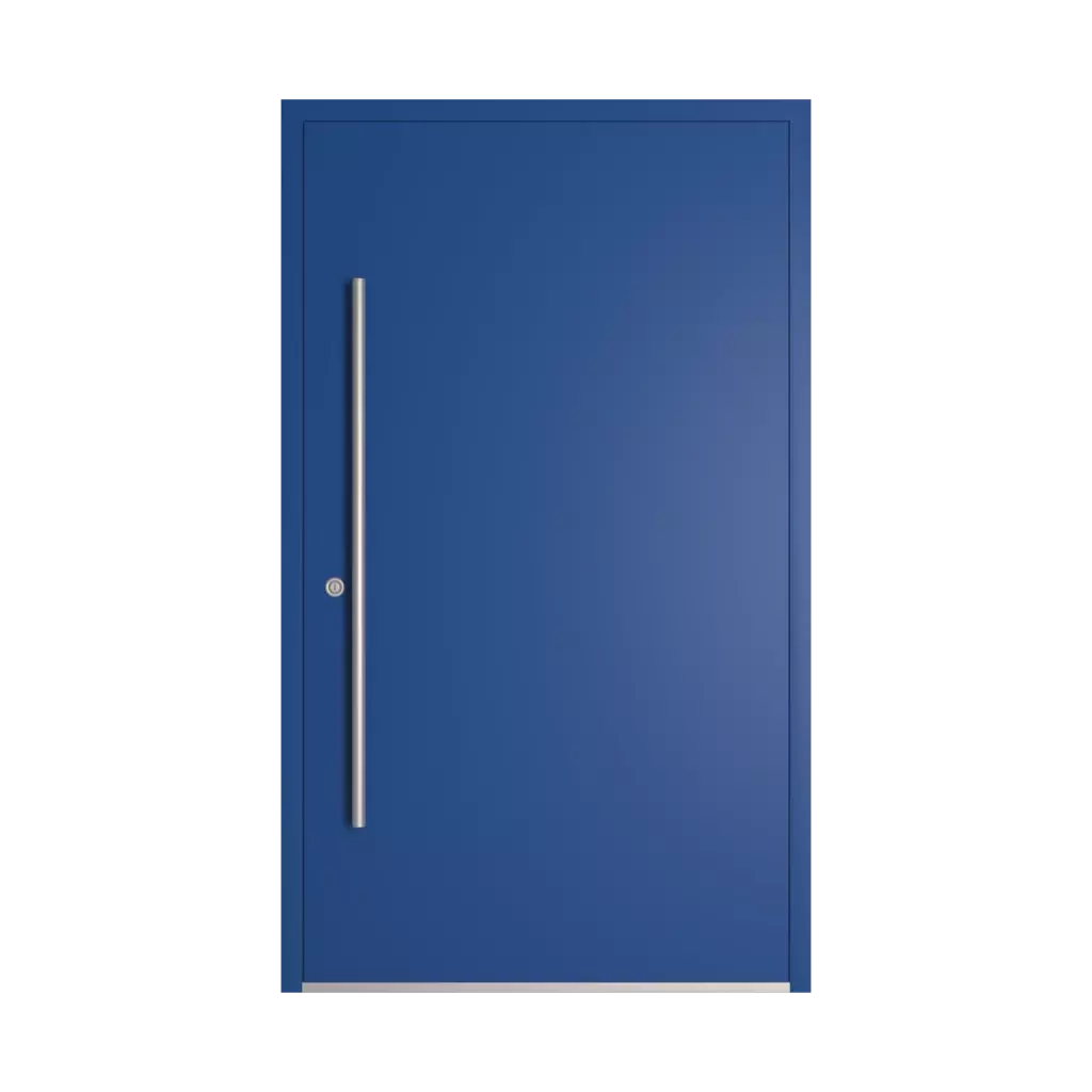 RAL 5005 Signal blue entry-doors models-of-door-fillings dindecor gl08  