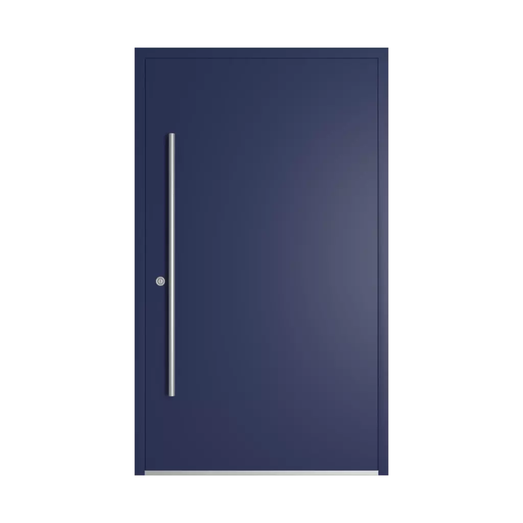 RAL 5013 Cobalt blue entry-doors models-of-door-fillings dindecor sl01  
