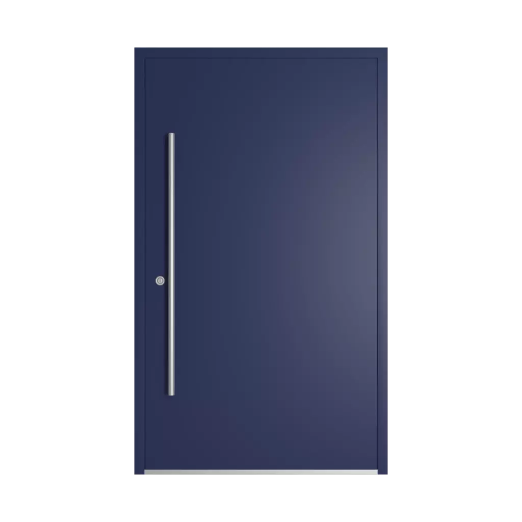 RAL 5013 Cobalt blue entry-doors models-of-door-fillings dindecor 6035-pvc  