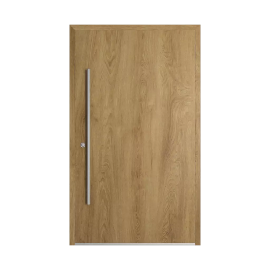 Natural oak entry-doors models-of-door-fillings dindecor model-5001  