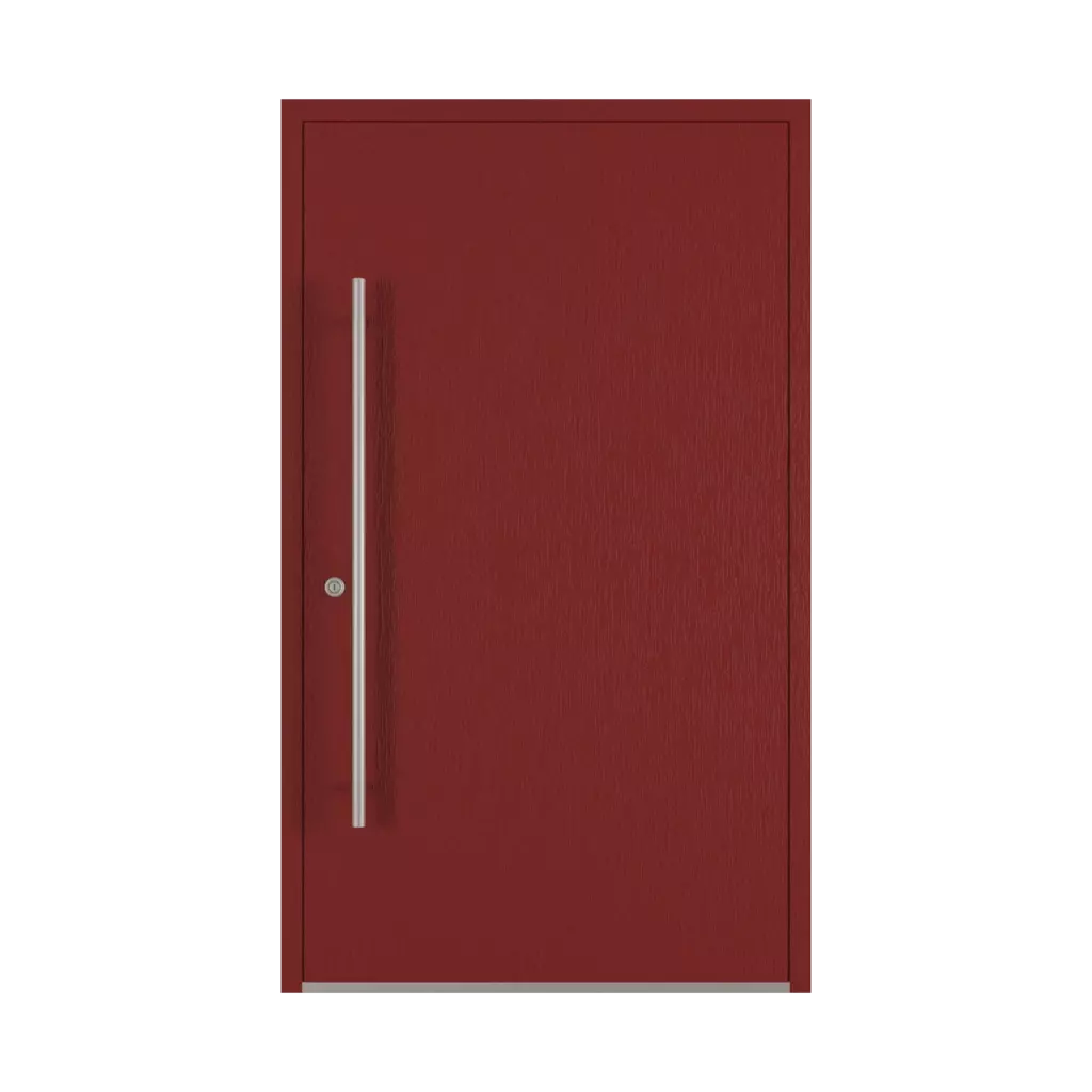 Dark red entry-doors models-of-door-fillings cdm model-36  