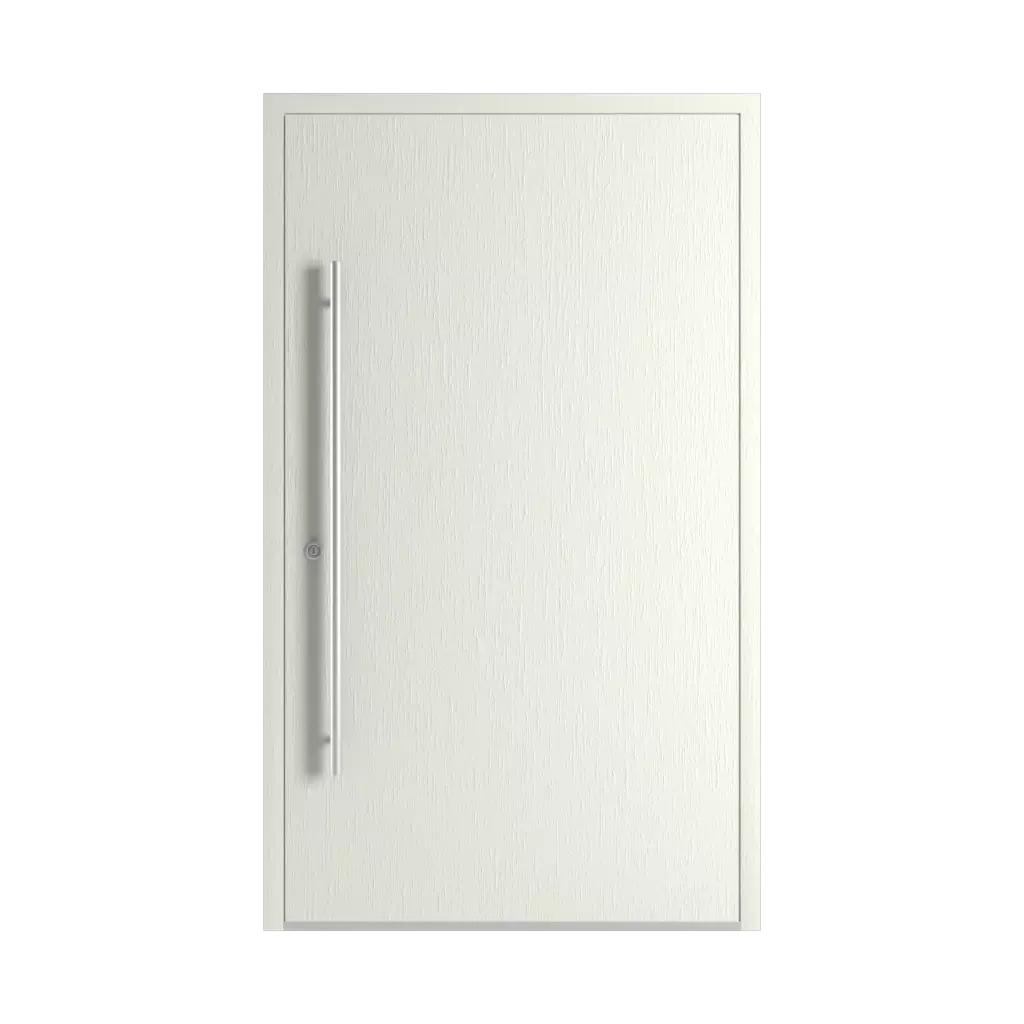 White papyrus products pvc-entry-doors    
