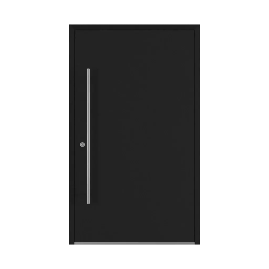 Jet black ✨ entry-doors models-of-door-fillings dindecor cl17  