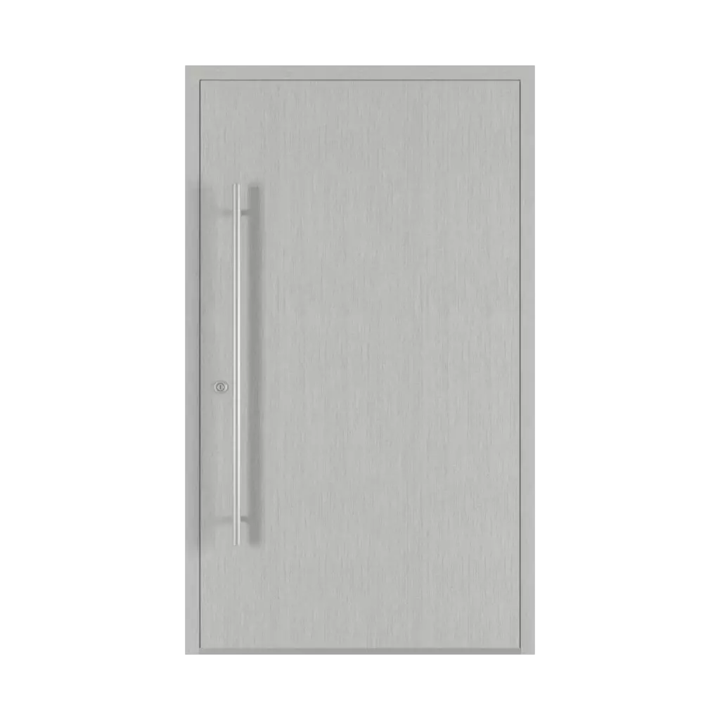 Metbrush aluminium entry-doors door-colors  