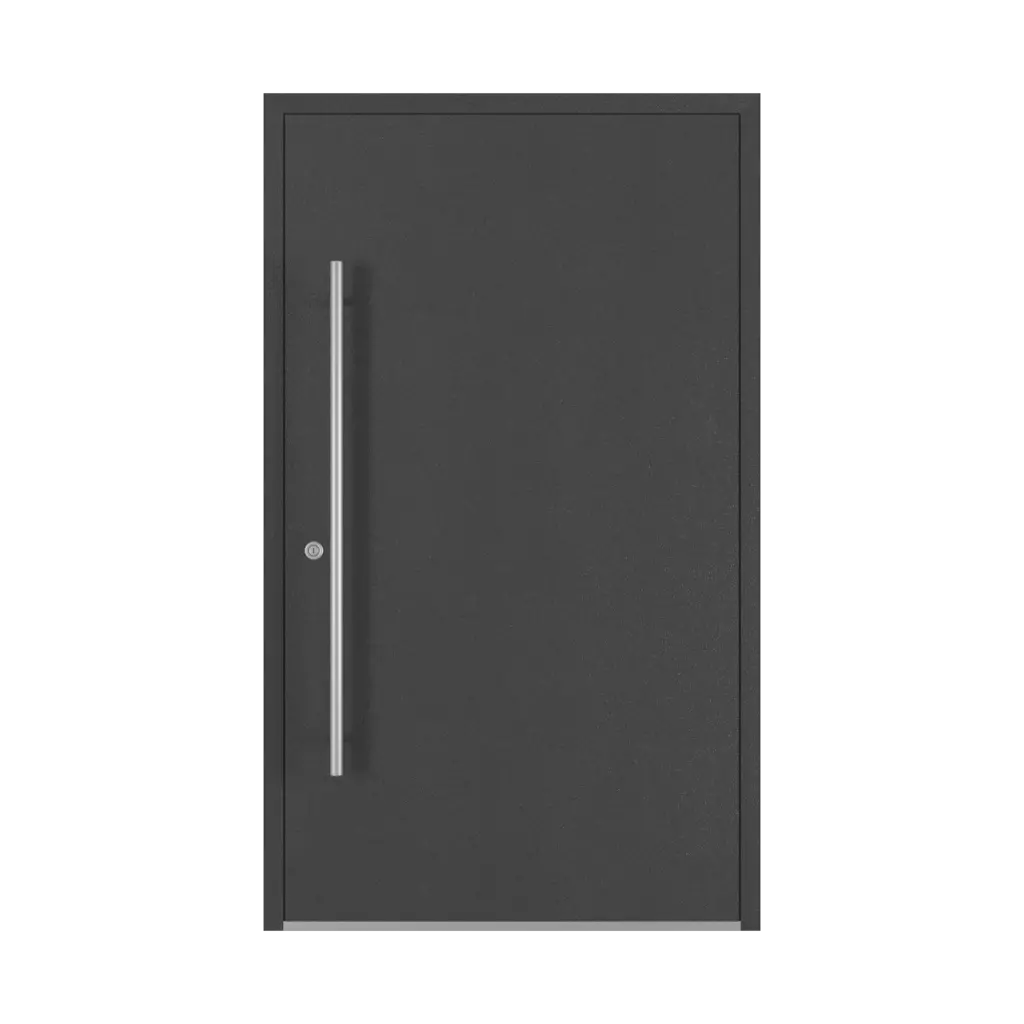 DB 703 aludec entry-doors models-of-door-fillings dindecor 6132-black  