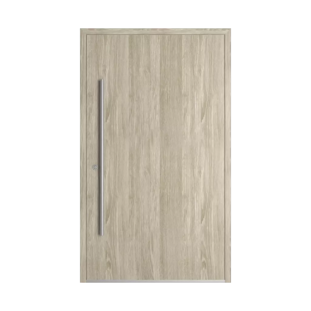 Bright sheffield oak ✨ entry-doors models-of-door-fillings dindecor model-5041  