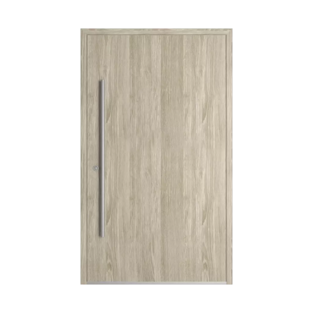 Bright sheffield oak ✨ entry-doors models-of-door-fillings dindecor sk01-beton  