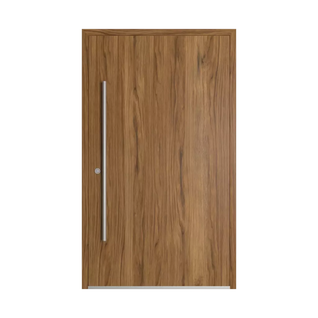 Khaki oak ✨ entry-doors models-of-door-fillings dindecor 6132-black  
