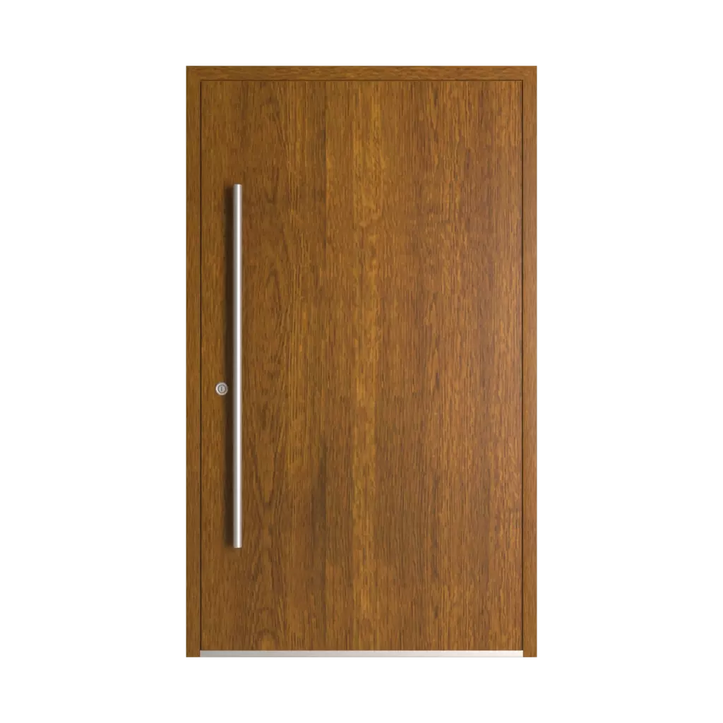 Golden oak ✨ entry-doors models-of-door-fillings dindecor model-6123  