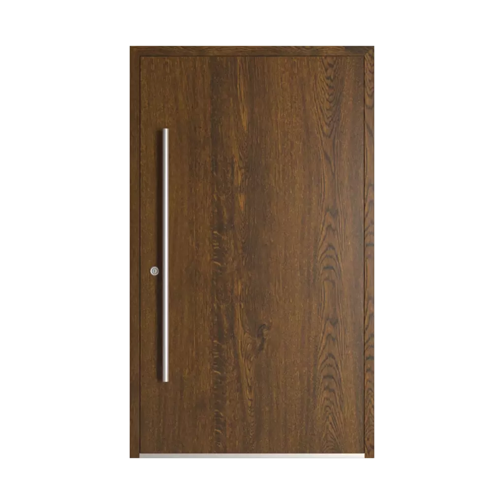 Walnut ✨ entry-doors models-of-door-fillings dindecor model-5011  