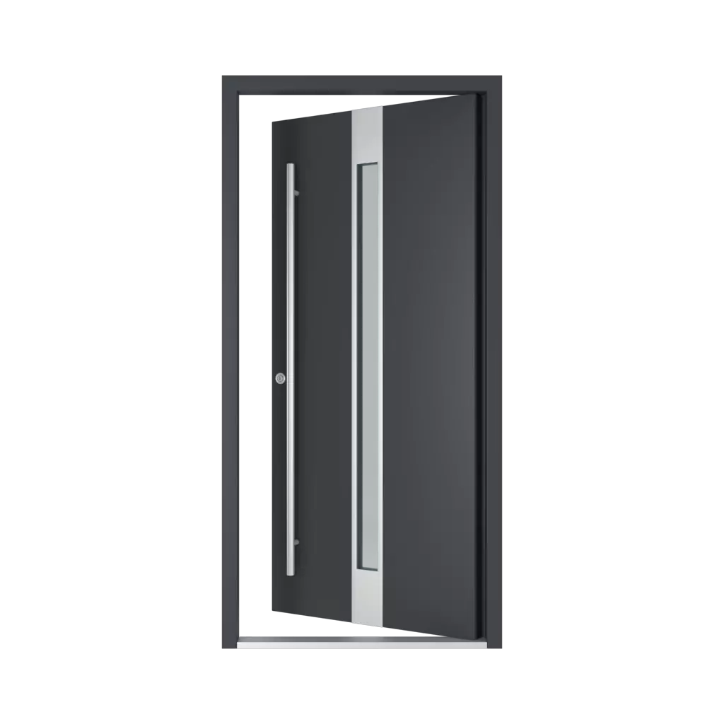 Left opening inwards entry-doors models-of-door-fillings dindecor model-6122  