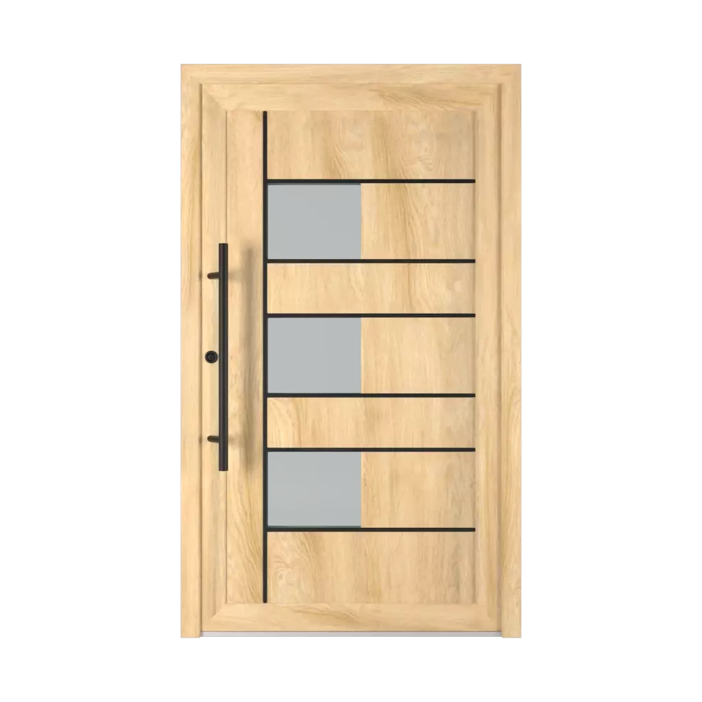 5026 PVC Black entry-doors types-of-door-fillings batch-fill 