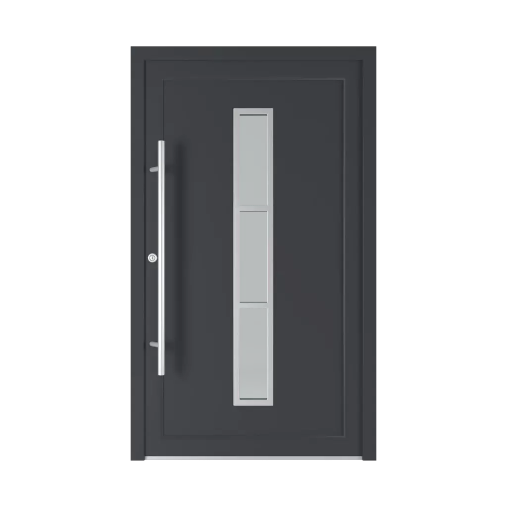 6003 PVC ✨ entry-doors door-colors ral-colors ral-7008-khaki-grey 