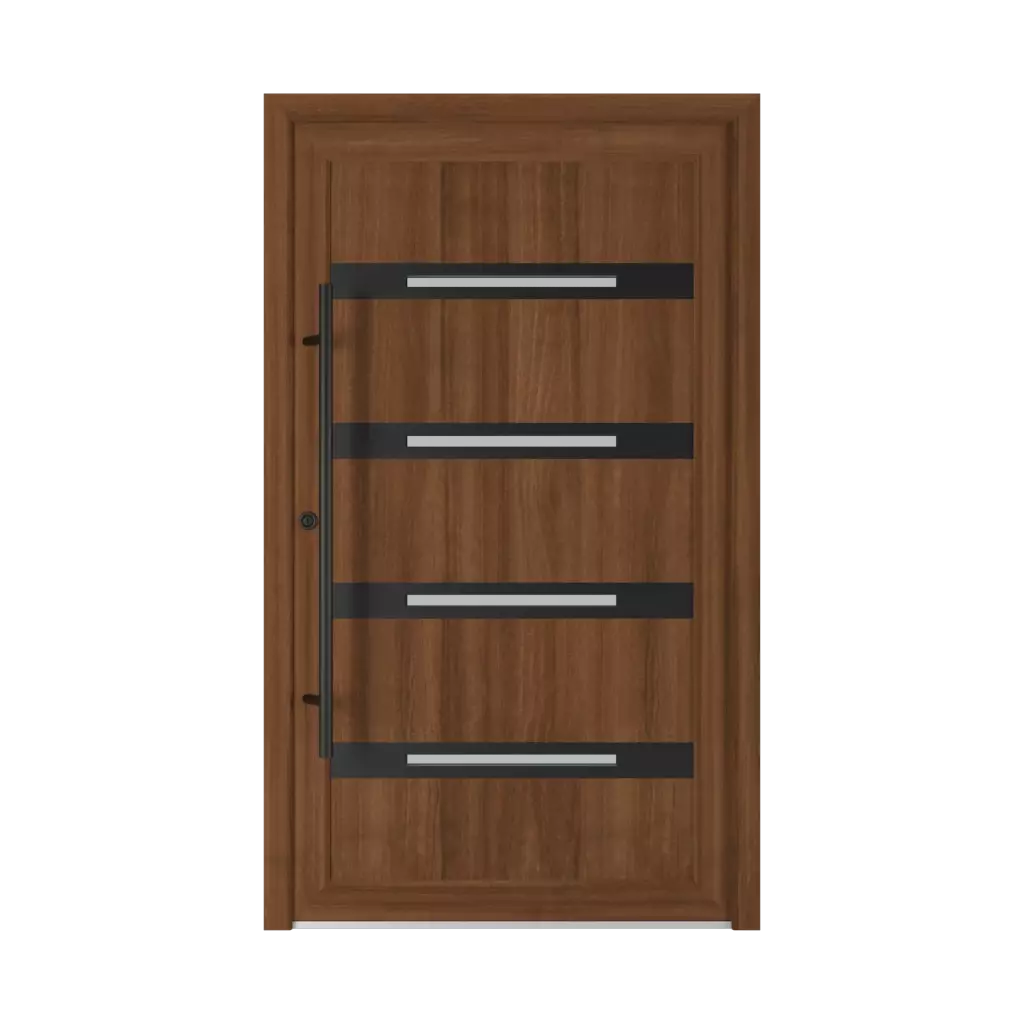 6005 PVC Black entry-doors models-of-door-fillings dindecor 6005-pvc-black  