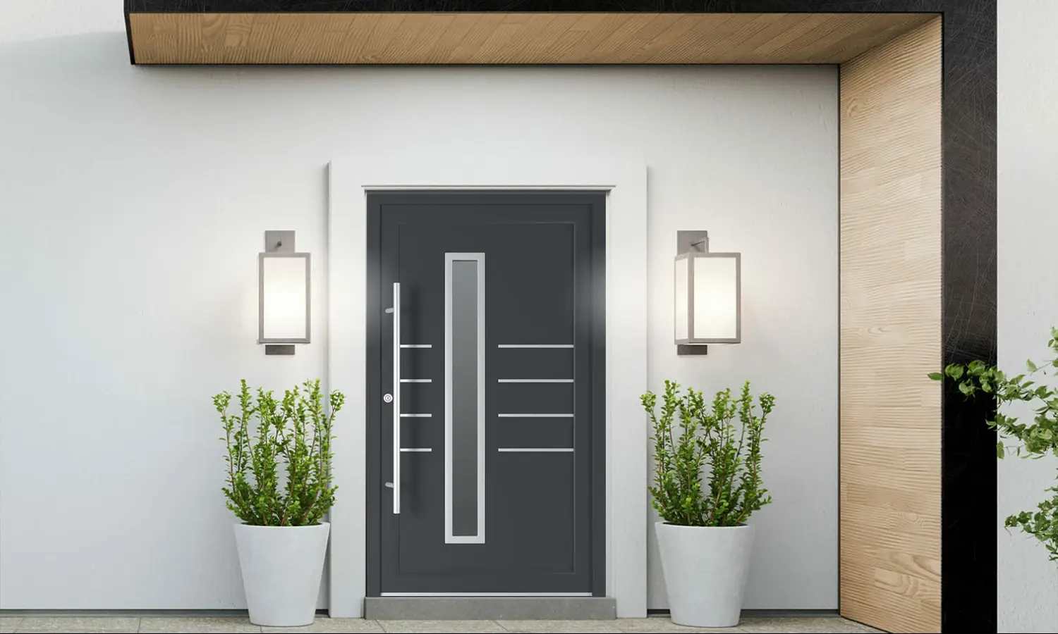 6011 PVC entry-doors models-of-door-fillings dindecor 6011-pvc  