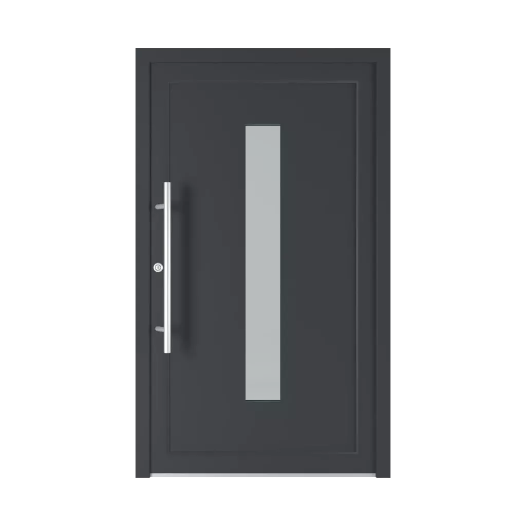 6030 PVC entry-doors types-of-door-fillings one-sided-overlay-filling 