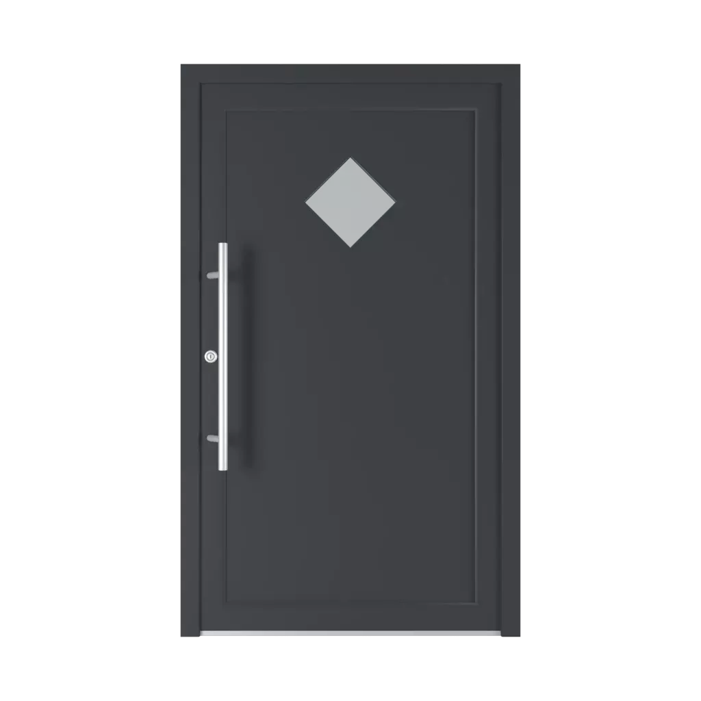 6032 PVC entry-doors types-of-door-fillings one-sided-overlay-filling 