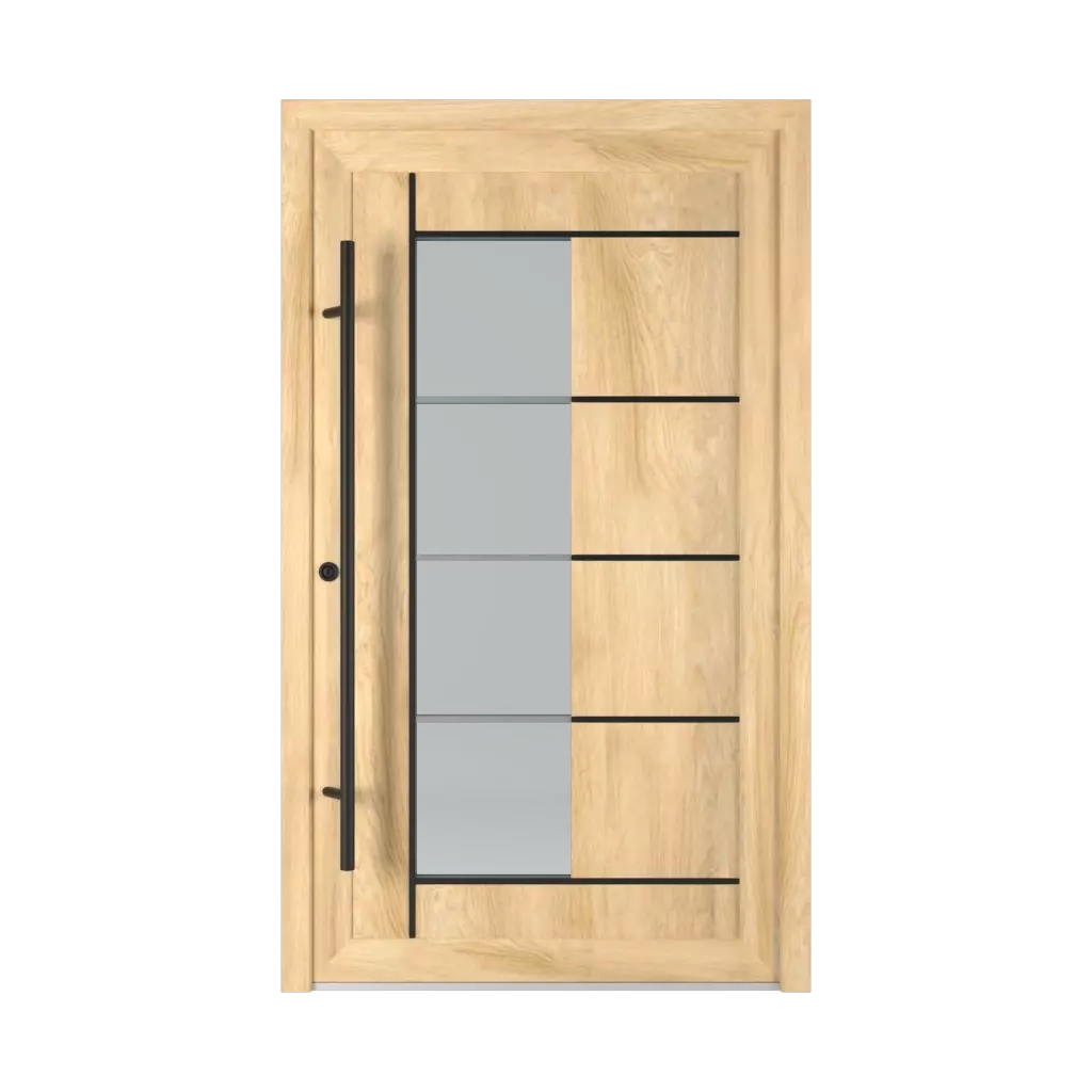 2802 PVC Black entry-doors types-of-door-fillings batch-fill 