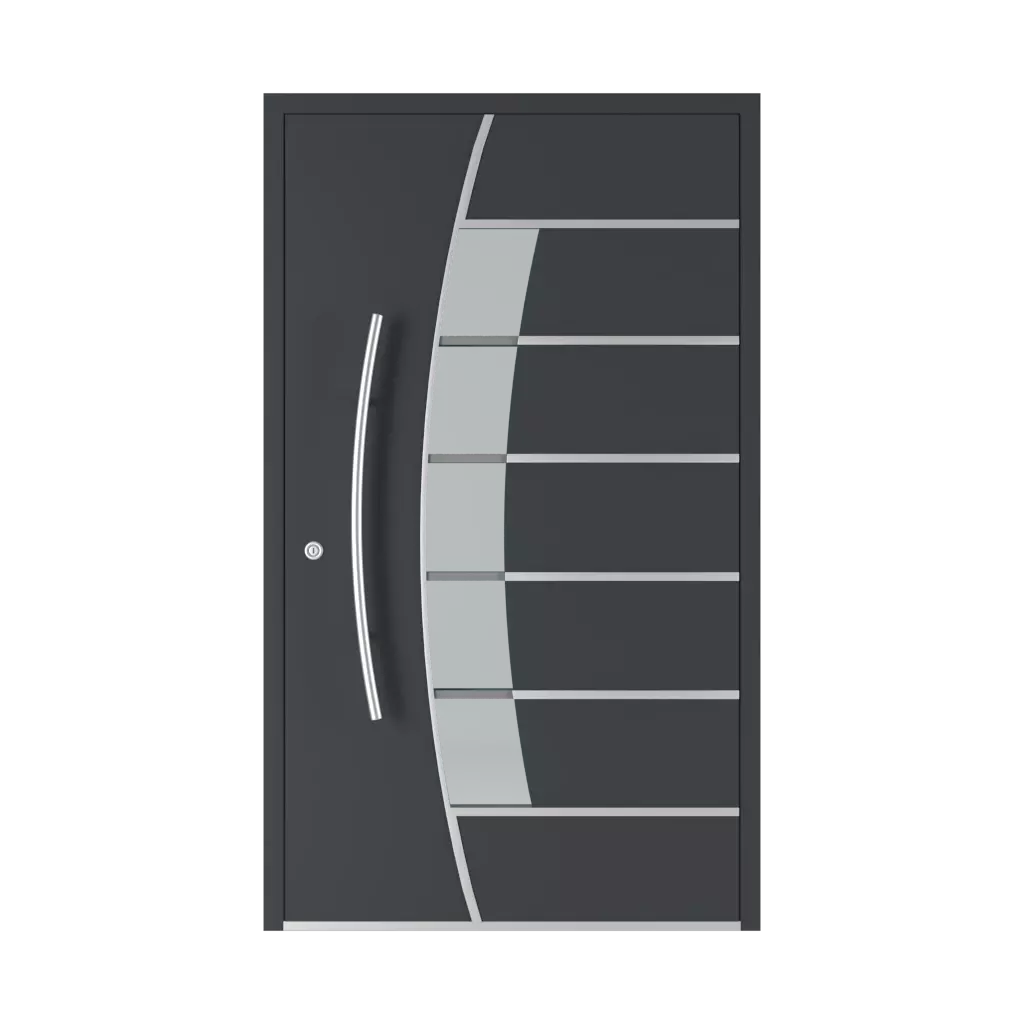 Model 5010 entry-doors models-of-door-fillings aluminum 