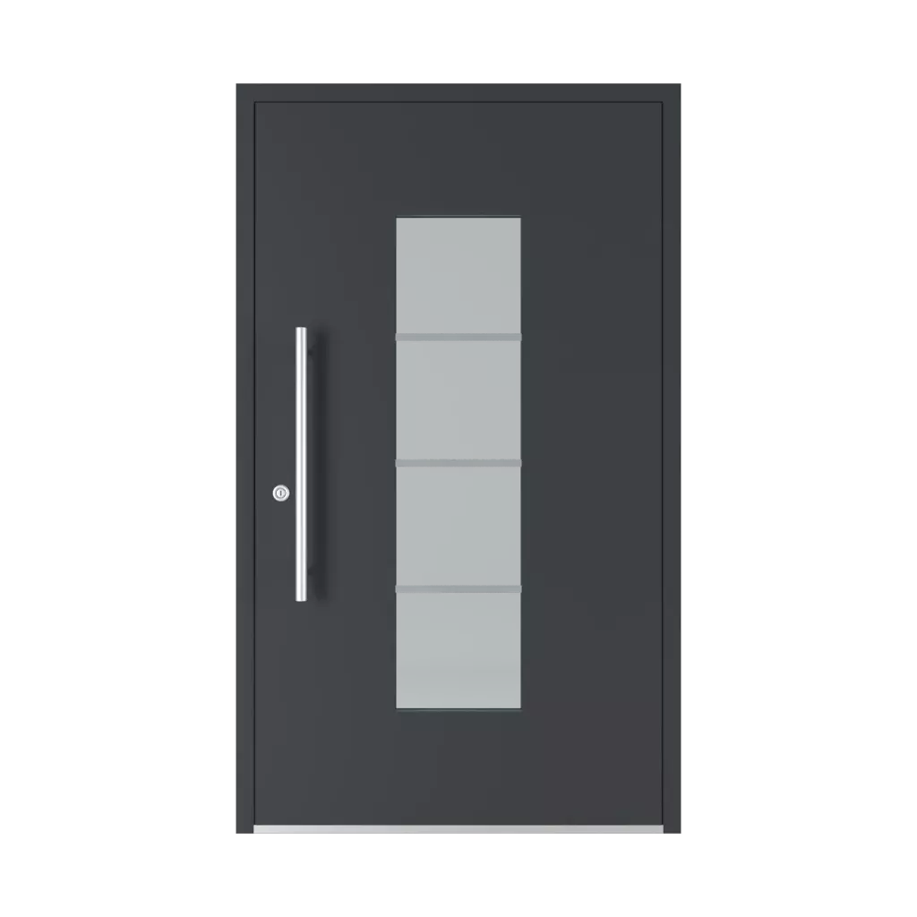 Model 5019 entry-doors models-of-door-fillings aluminum 