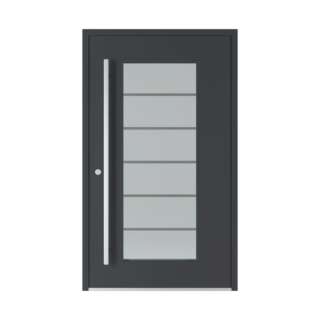 Model 6106 entry-doors models-of-door-fillings aluminum 