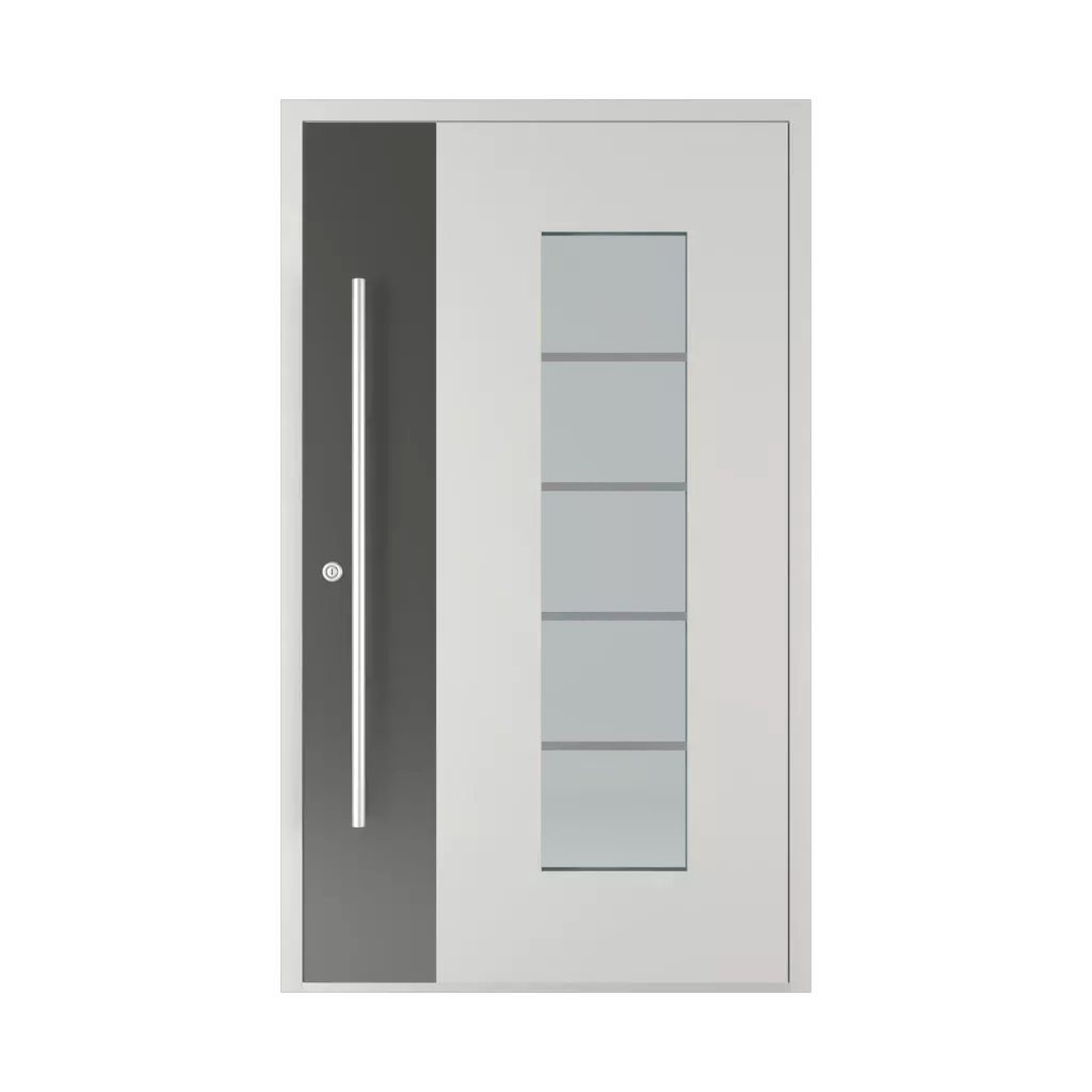 Model 6113 BS entry-doors models-of-door-fillings aluminum 