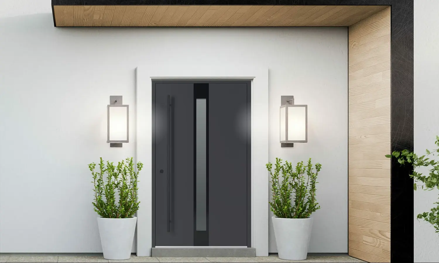 GL01 entry-doors models-of-door-fillings dindecor gl01  