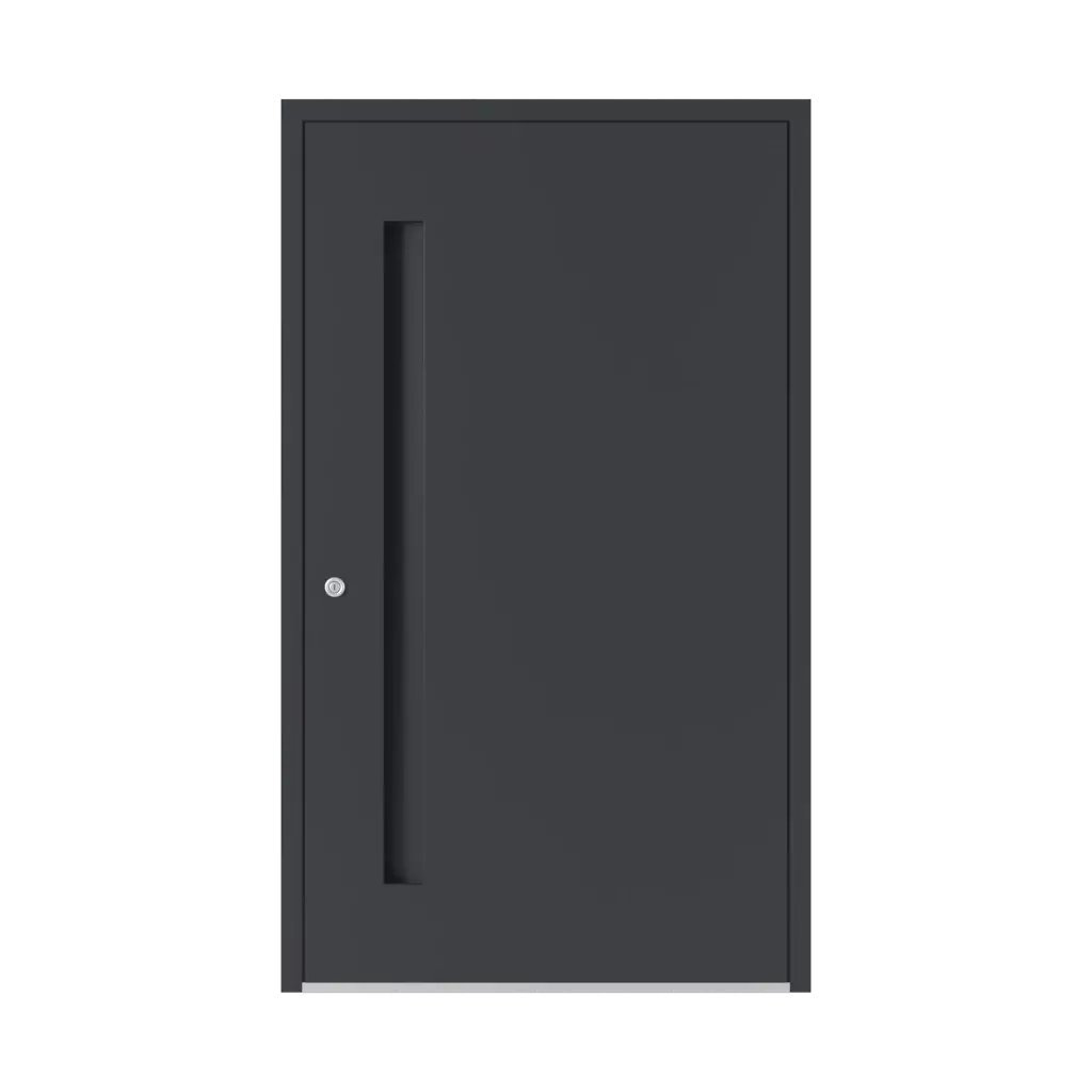 6115 PWZ ✨ entry-doors door-colors ral-colors ral-7024-graphite-grey 