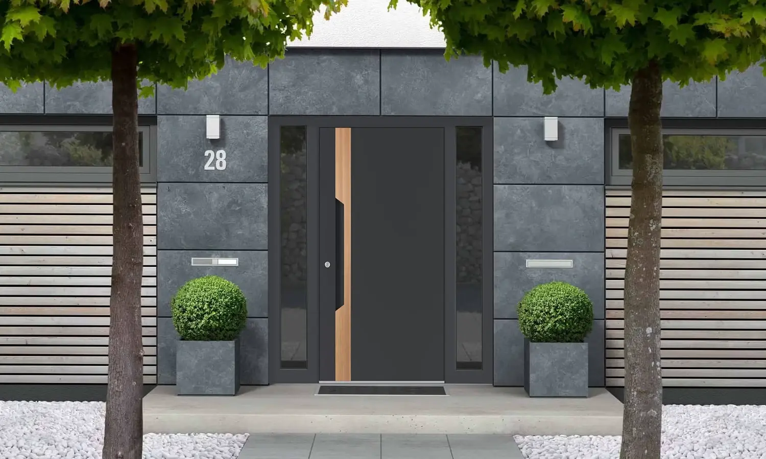 6121 PWZ ✨ entry-doors models-of-door-fillings dindecor 6121-pwz  