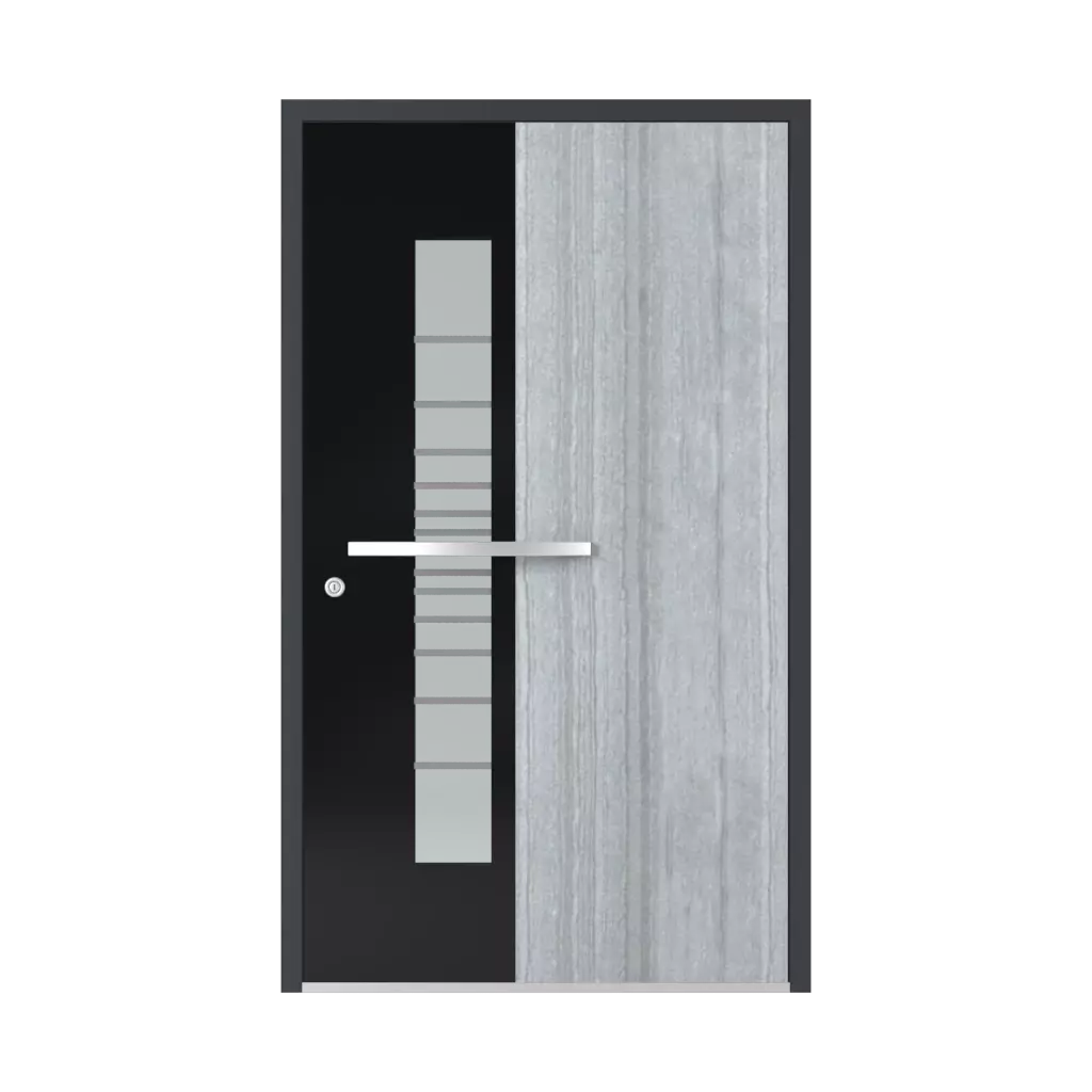 SL04 ✨ entry-doors models-of-door-fillings aluminum 