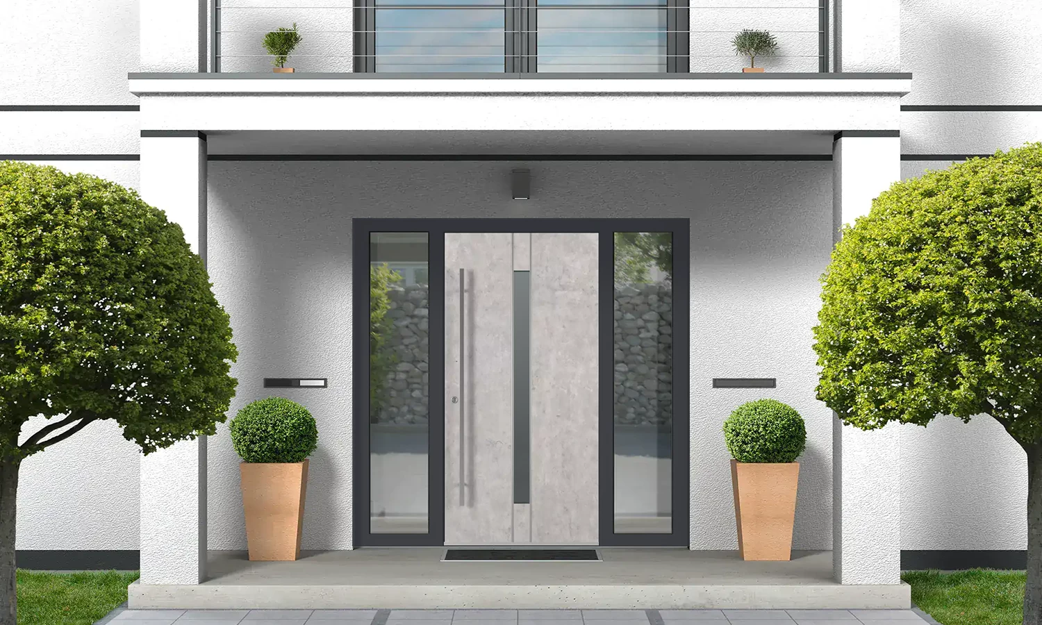 SK05 Beton 🏆 entry-doors models-of-door-fillings dindecor sk05-beton  