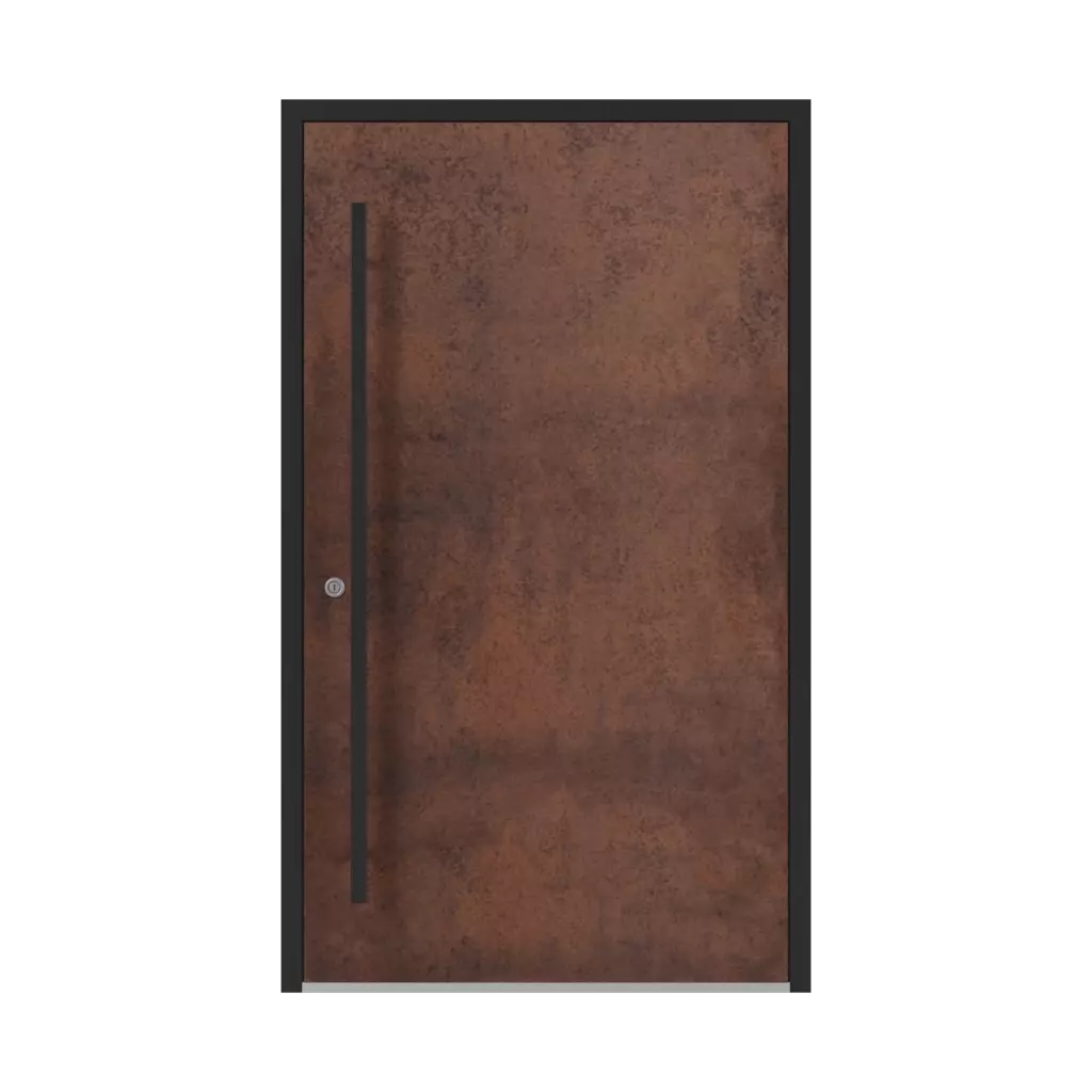 SK02 Corten 🏆 products aluminum-entry-doors    