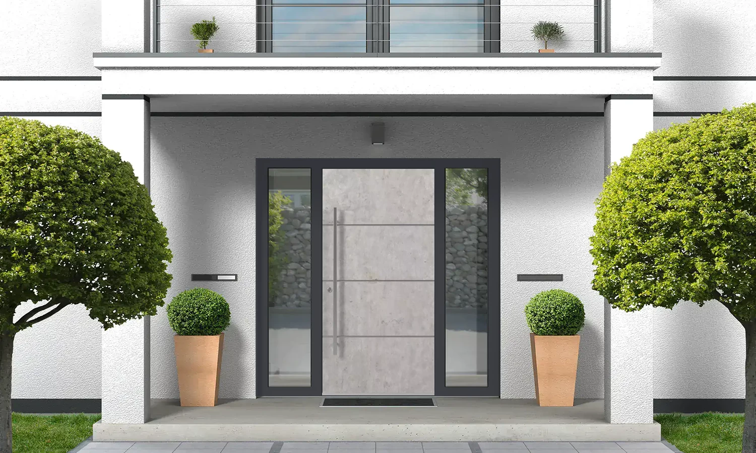 SK03 Beton 🏆 entry-doors models-of-door-fillings dindecor sk03-beton  