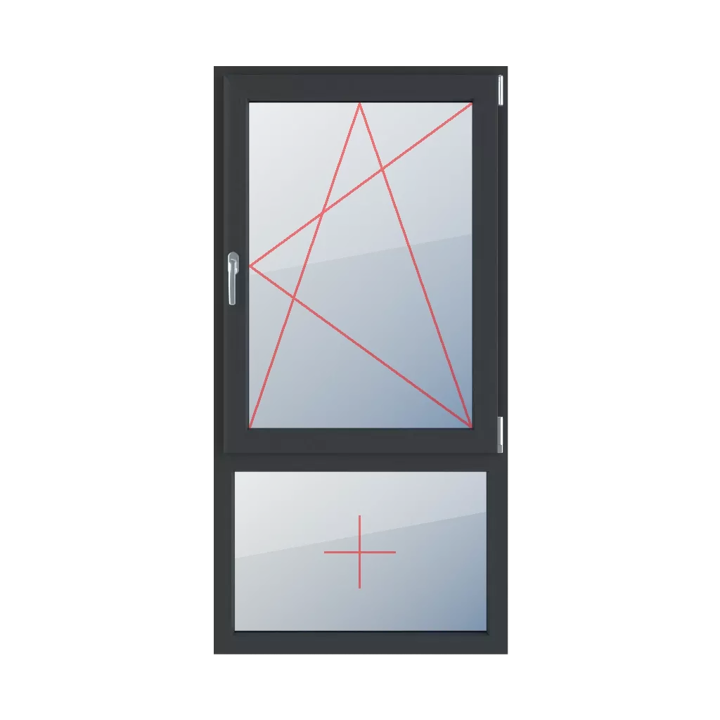 Tilt and turn right, fixed glazing in the frame windows types-of-windows double-leaf vertical-asymmetric-division-70-30 tilt-and-turn-right-fixed-glazing-in-the-frame-2 