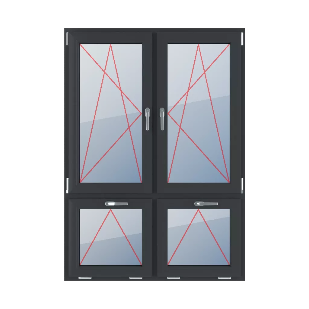 Tilt & turn left, right turn & tilt, tilt with a handle at the top windows types-of-windows four-leaf vertical-asymmetric-division-70-30 tilt-turn-left-right-turn-tilt-tilt-with-a-handle-at-the-top-2 