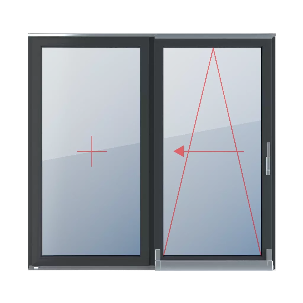 Permanent glazing in the wing, tilt and slide left windows types-of-windows psk-tilt-and-slide-patio-door double-leaf  