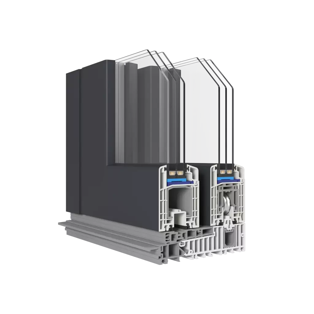 HST S 9000 ✨ windows types-of-windows four-leaf 70-30-vertical-asymmetrical-division-with-a-movable-mullion 