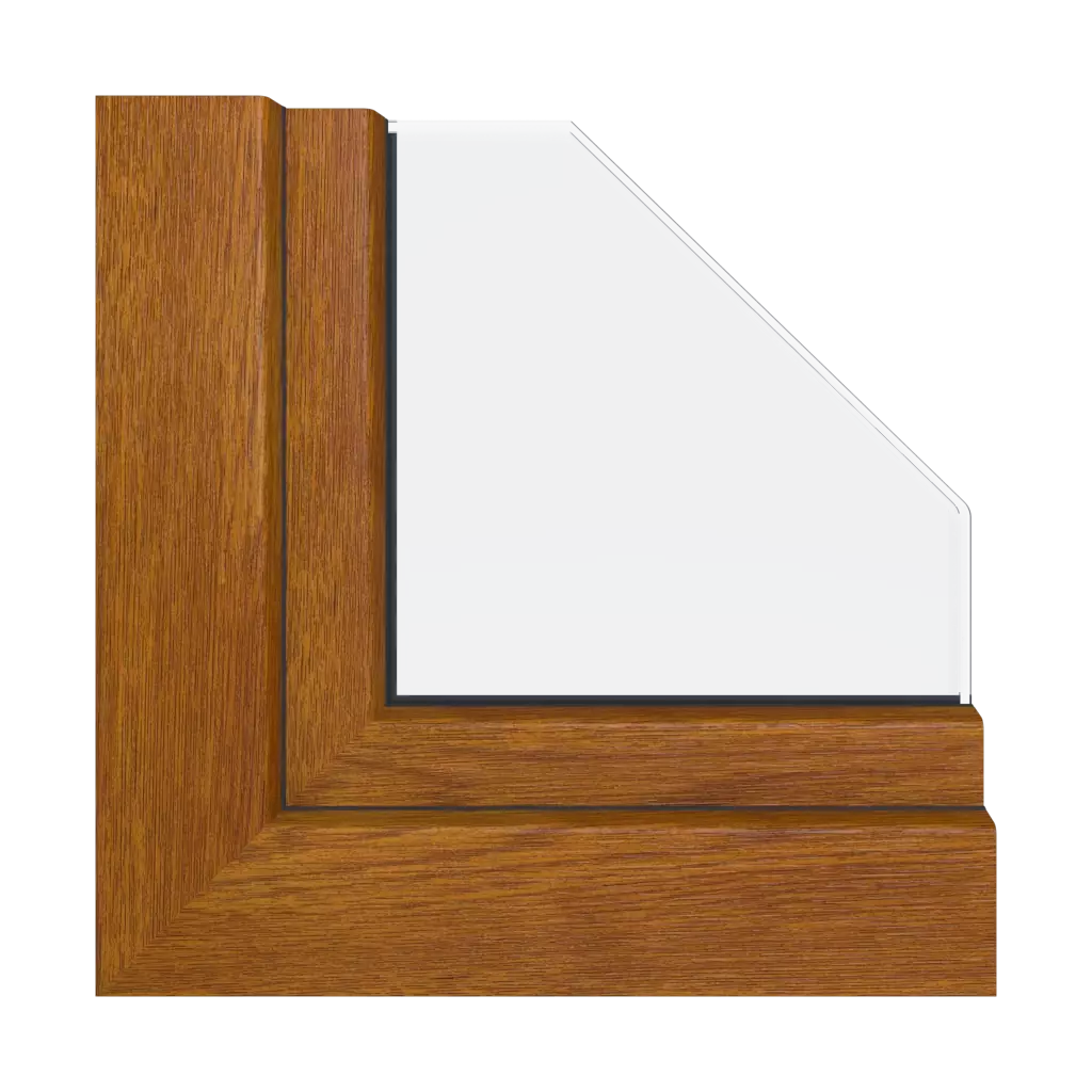 Golden oak ✨ windows types-of-windows triple-leaf vertical-asymmetric-division-30-70-with-a-movable-mullion 