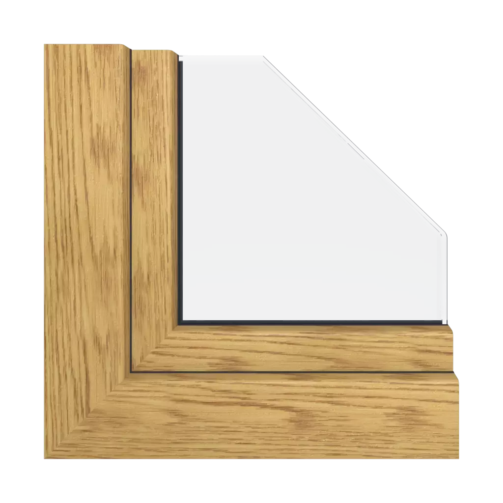 Light oak windows window-profiles veka vekamotion-82