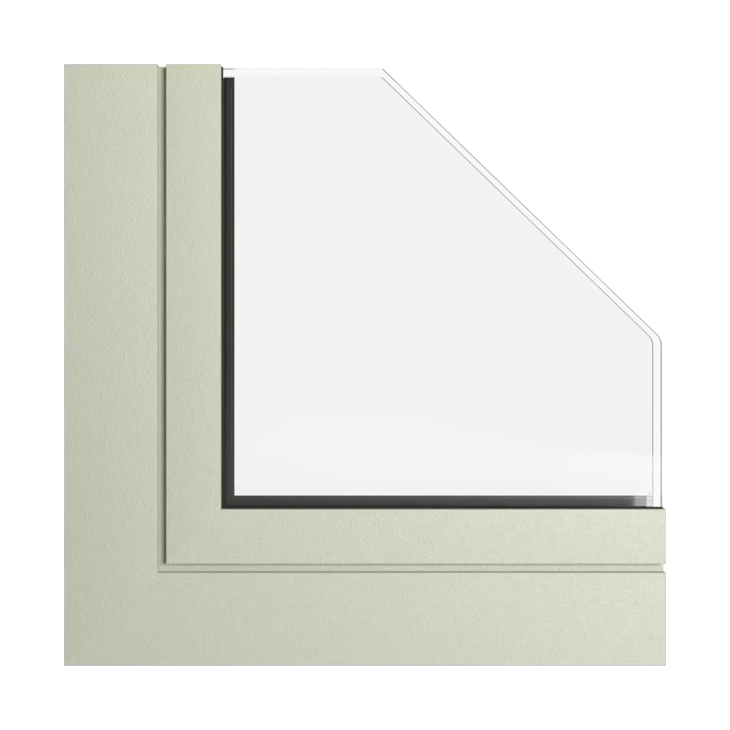 Gray beige windows window-color aliplast-colors