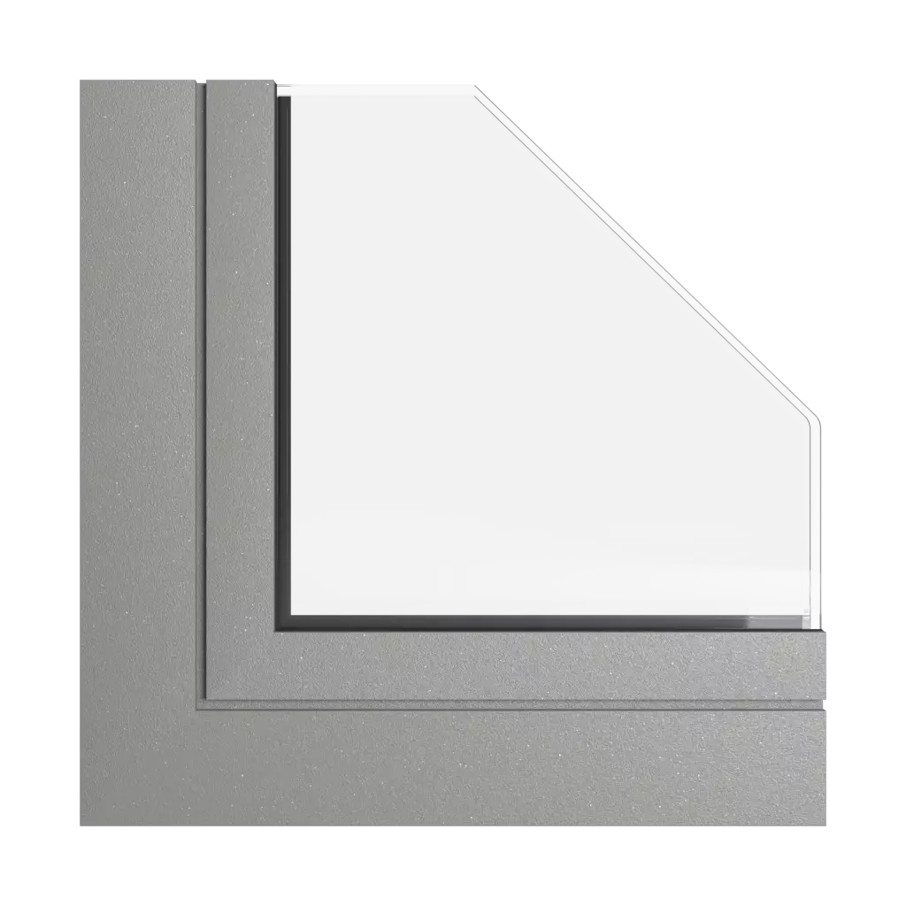 Gray aluminum windows window-color aliplast-colors gray-aluminum