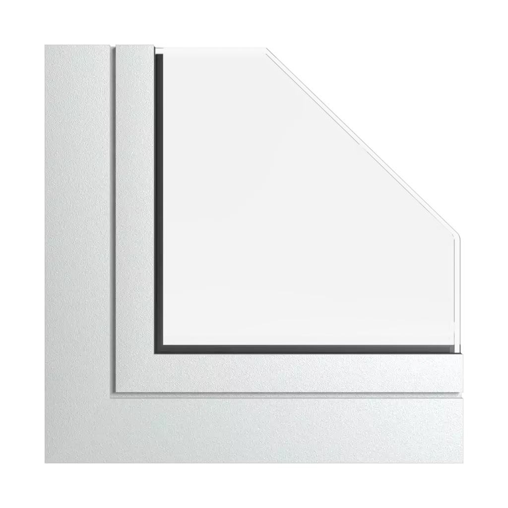 White aluminum windows window-color aliplast-colors white-aluminum
